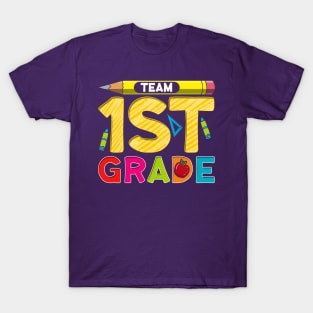 Team First Grade! 1st Grader Gift T-Shirt